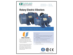 Rotary Electric Vibrators Data Sheet